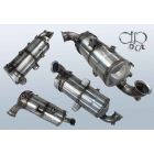 Roetfilter met OXI Kat OPEL Crossland X 1.5 D (P17 P2QO)